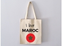 Sac Tote Bag I Love Maroc