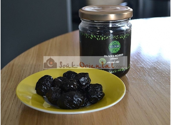 Olive noir à l'huile d'olive Bio