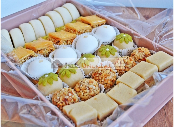 Coffret pâtisserie orientale de luxe