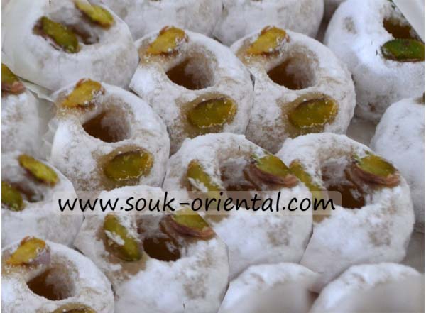 Kaak anbar Tunisian pastry 500 gr